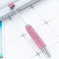 Creative DIY Full-Diamond Beaded Ballpoint Pen, Multicolor Plastic Beaded Pen, Handmade Diamond-Embedded Beaded Pen