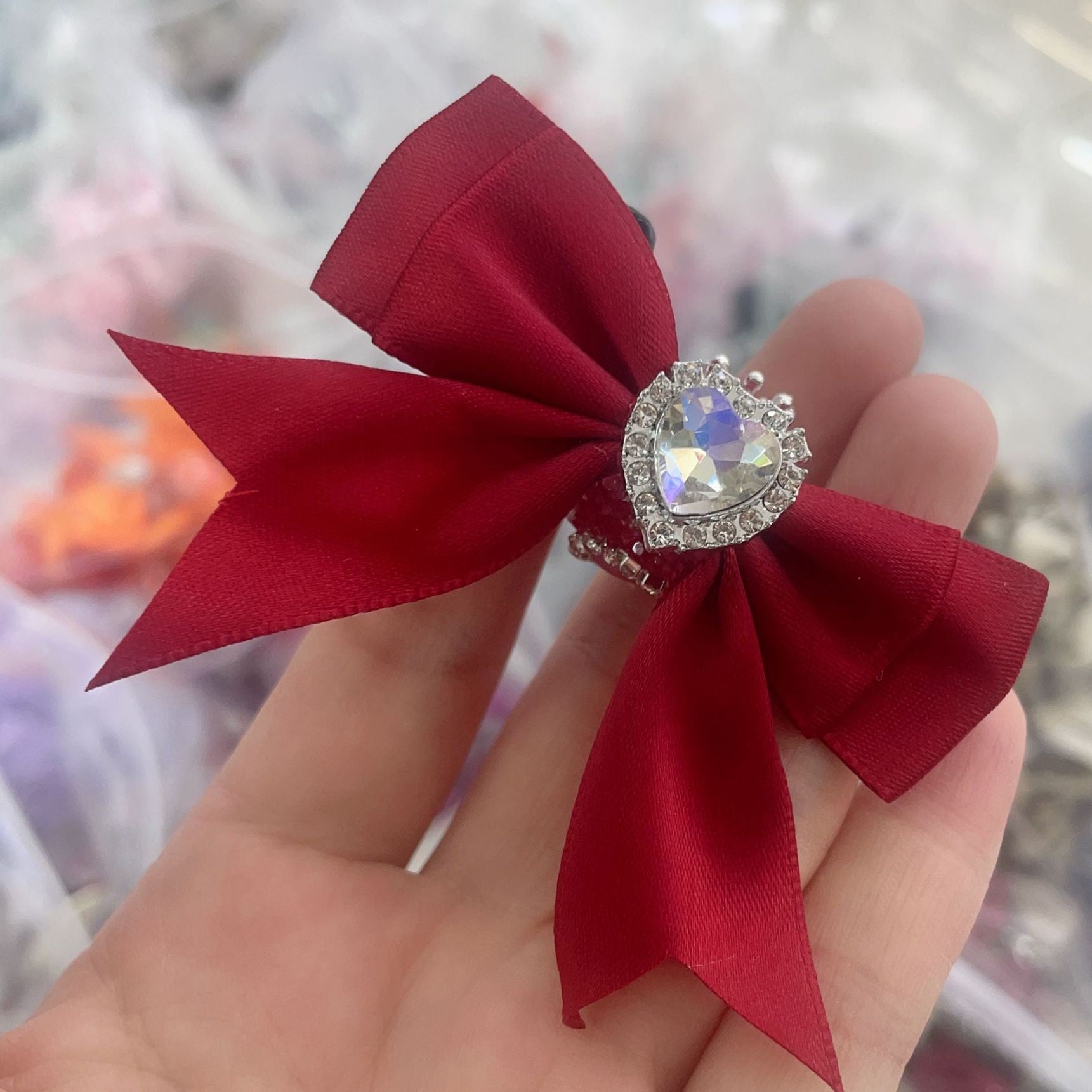 Fashion Crown & Sugar Bow Beads, DIY Phone Charm and Beaded Pen Accessories for Handmade Jewelry Crafts